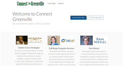 Desktop Screenshot of connectgreenville.com